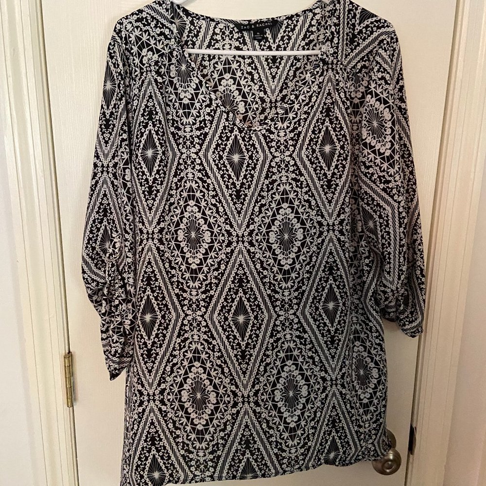 Zac & Rachel black and white blouse